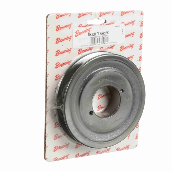 Browning 1 Groove Cast Iron FHP - Bushed Sheave Clear Pack BK50H CLEAR PK - main